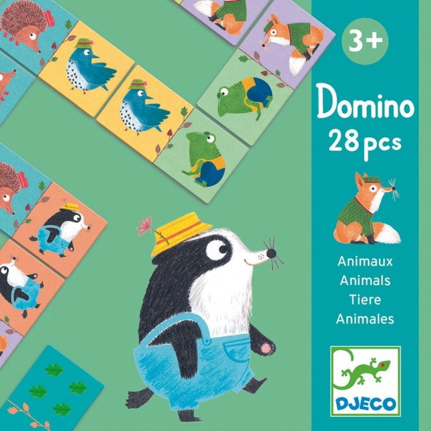 Dominó de animales - 28 pzs.