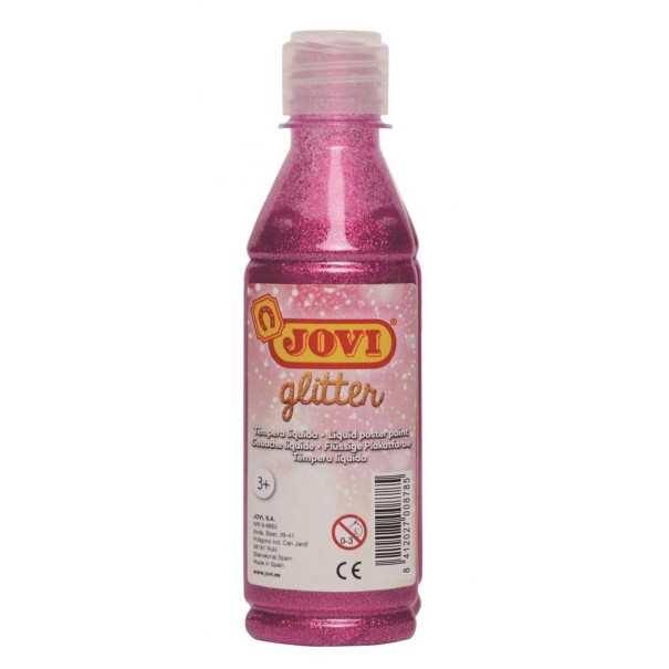 Témpera líquida Glitter 250 ml - Rosa