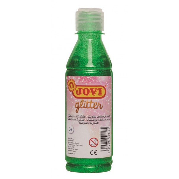 Témpera líquida Glitter 250 ml - Verde