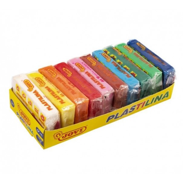 Plastilina de colors 50 gr- 10 unitats