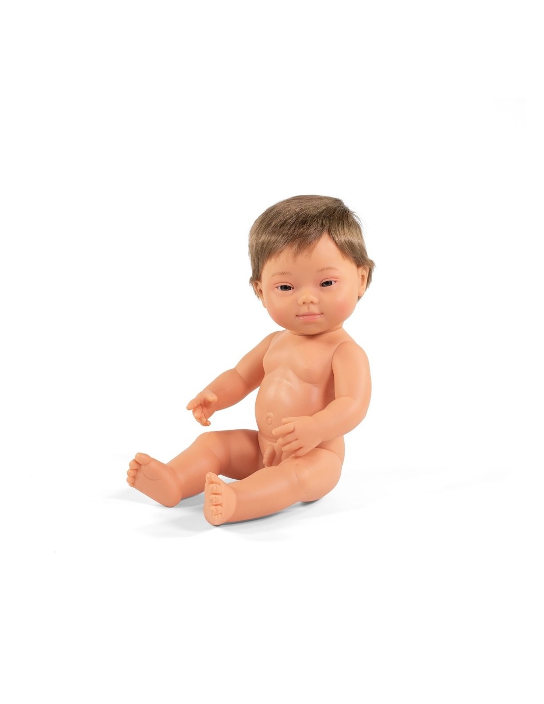 Muñeco bebé niño con Síndrome de Down de Miniland