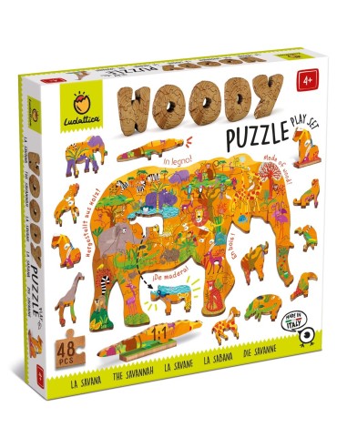 Woody Puzzle - Sabana