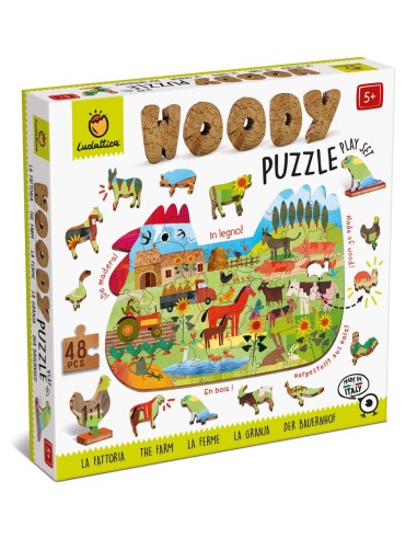 Woody Puzzle - La Granja