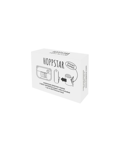 Hoppstar Recarga 3 rollos de papel adhesivo