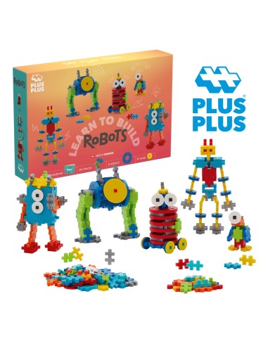 Plus-Plus Learn to Build Robots 250 piezas