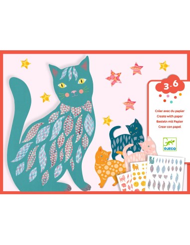 Crear con papel - Los Gatitos de Elodie