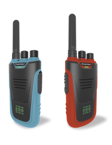 Walkie-talkies Kidytalk azul-rojo