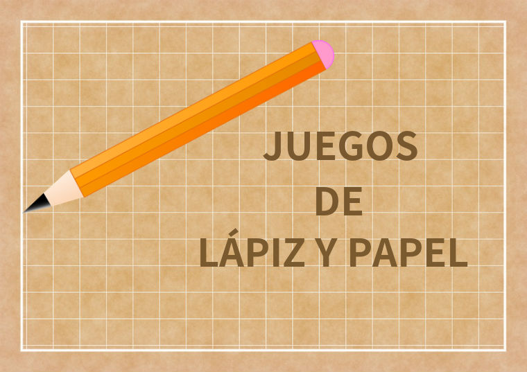 5 juegos sencillos para jugar con lápiz y papel