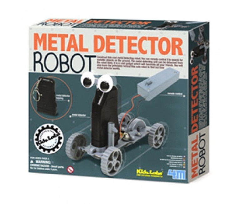 robot detecta metalls